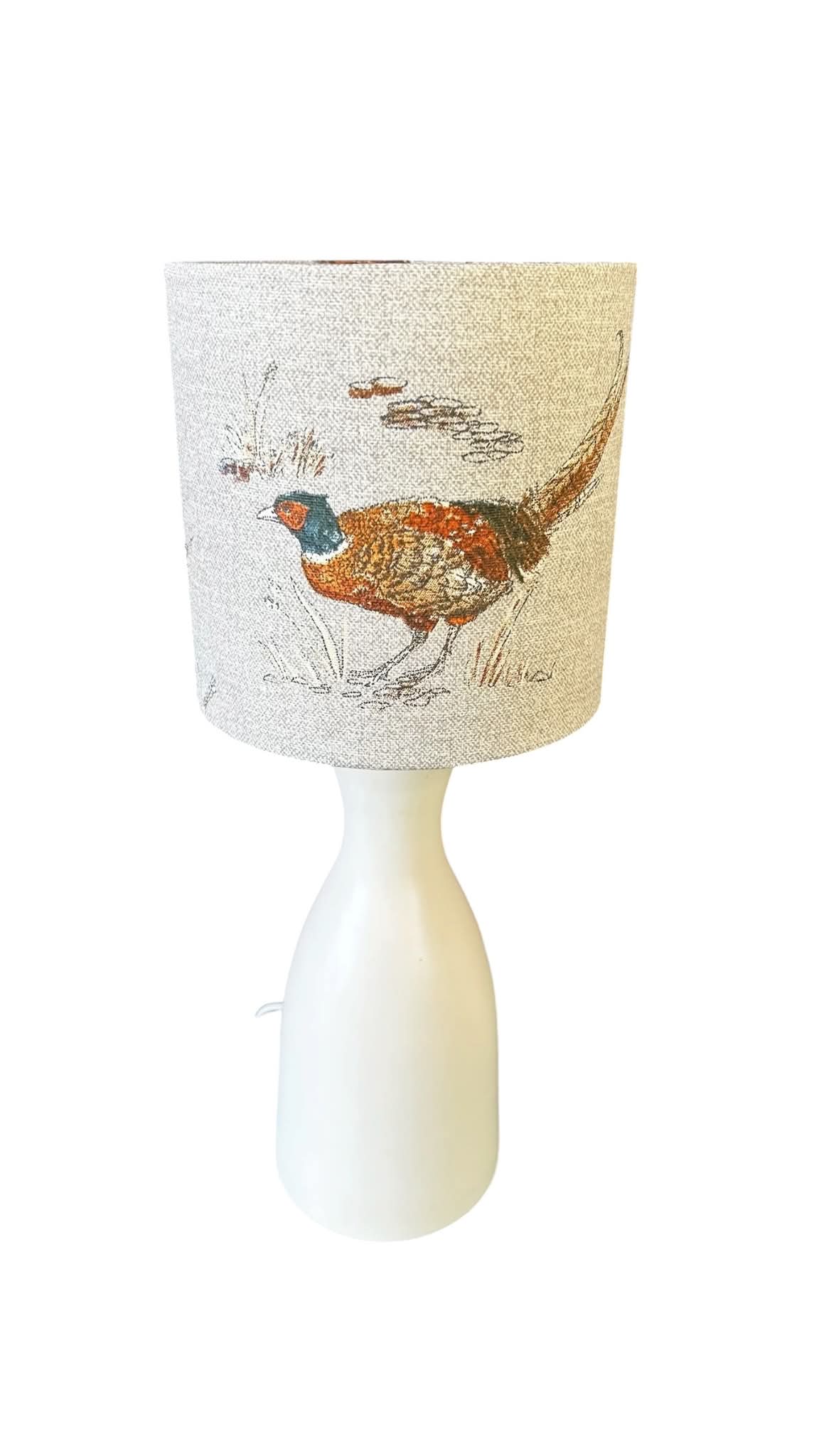 15 cm Pheasant Drum Lampshade